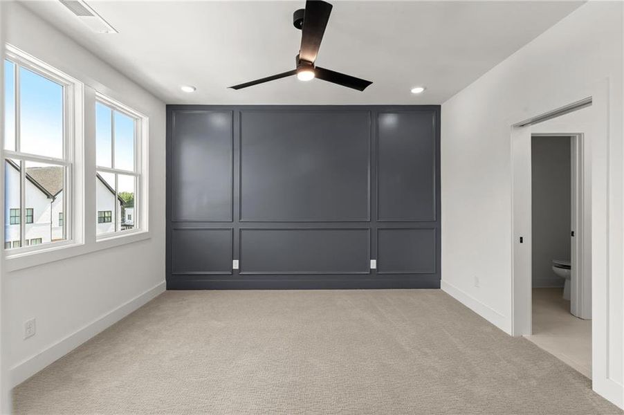 Spacious, unfurnished interior of a new home in The Gathering Alpharetta, Alpharetta (Image 37).