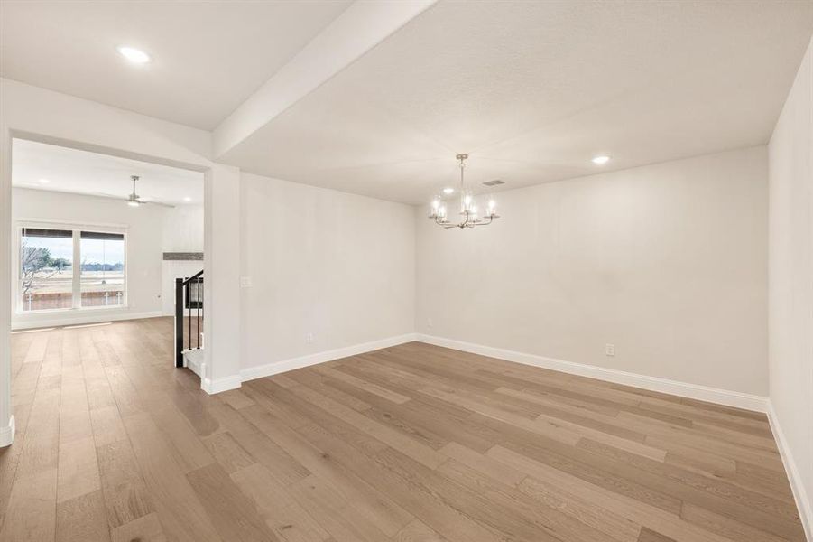 Spacious, unfurnished interior of a new home in Triple Diamond Ranch, Mansfield (Image 31).