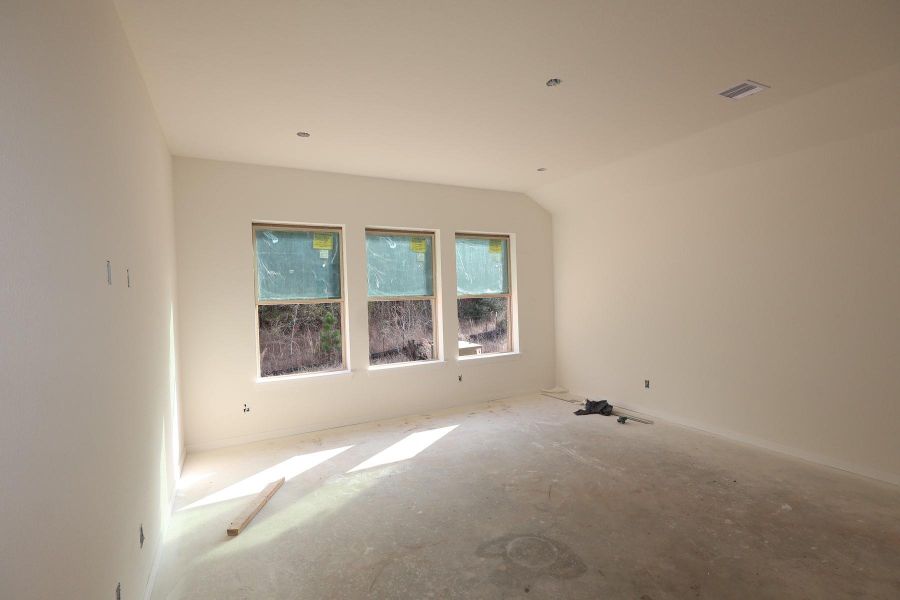 In-progress construction of a new home in Escondido 60' Homesites, Magnolia, TX (Image 7).