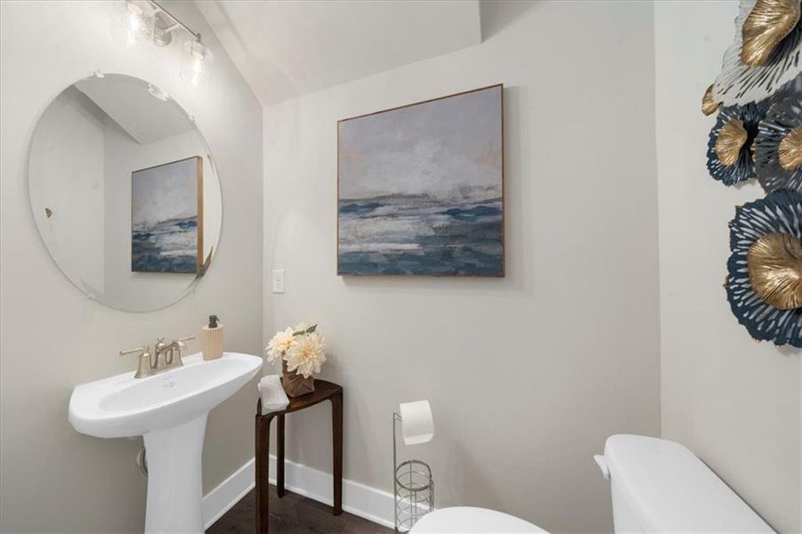 Furnished interior view inside a new home in , Dawsonville (Image 10).