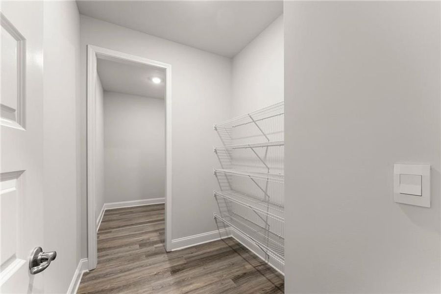 Representative unfurnished interior of a home built from the 2620 by Adams Homes in Williams Ridge, Bailey (Image 24). Representative unfurnished interior of a home built from the 2620 by Adams Homes in Williams Ridge, Bailey (Image 24).