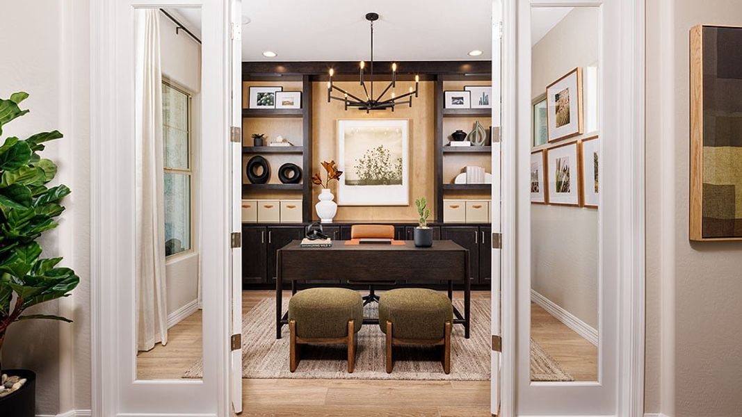 Representative furnished interior of a home built from the Thompson by Taylor Morrison in Ladera Trails, Peoria (Image 10).