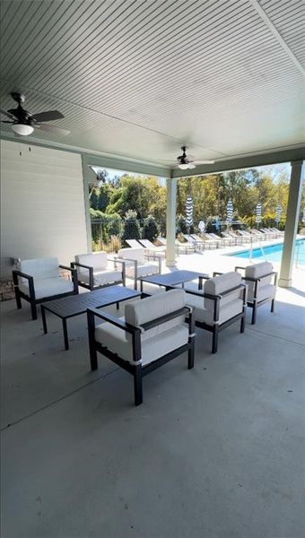 Exterior details and patio area of a home in Jackson Landing, Jefferson (Image 3). Exterior details and patio area of a home in Jackson Landing, Jefferson (Image 3).