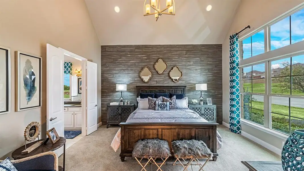 Furnished interior view inside a new home in Goodland: Crossings 50', Venus (Image 7). Furnished interior view inside a new home in Goodland: Crossings 50', Venus (Image 7).