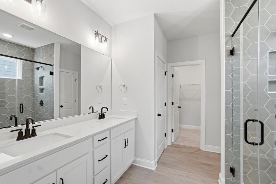 Furnished interior view inside a new home in The Meadows at Laurelbrook, Sherrills Ford (Image 11).