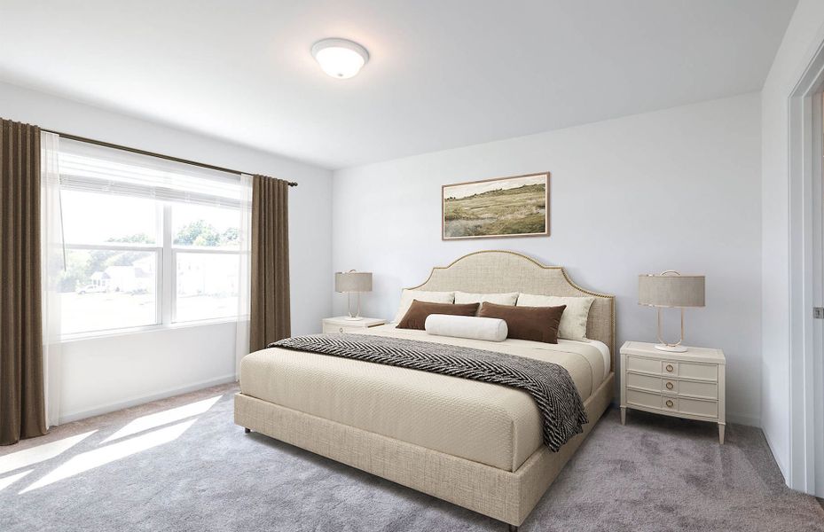 Furnished interior view inside a new home in Grand Arbor, Blythewood (Image 7).