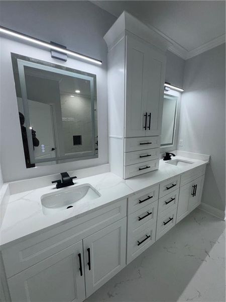 Furnished interior view inside a new home in , Lithonia (Image 8).