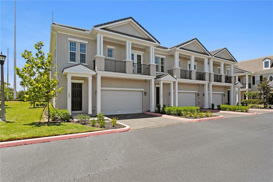 Front exterior of a new home in , St. Petersburg, FL, highlighting curb appeal (Image 30).