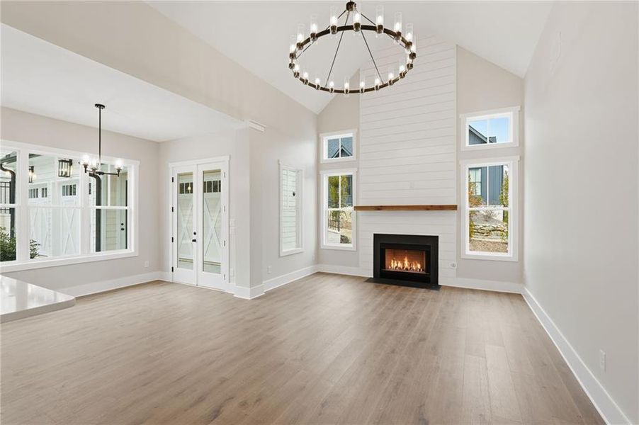 Spacious, unfurnished interior of a new home in , Dawsonville (Image 39).