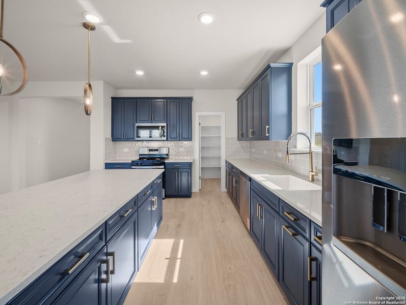 Furnished interior view inside a new home in Morgan Meadows, San Antonio (Image 9). Furnished interior view inside a new home in Morgan Meadows, San Antonio (Image 9).