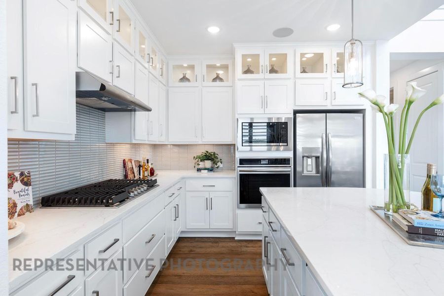 Furnished interior view inside a new home in Pomona, Manvel (Image 6). Furnished interior view inside a new home in Pomona, Manvel (Image 6).
