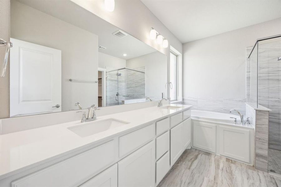 Furnished interior view inside a new home in Ellis Ranch Estates, Waxahachie (Image 5).