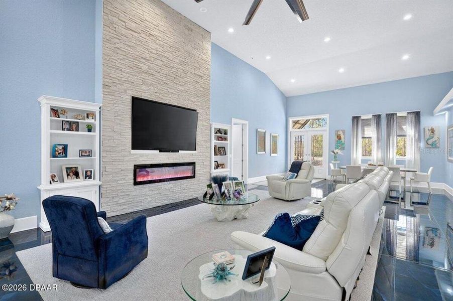 Furnished interior view inside a new home in , Ormond Beach (Image 37). Furnished interior view inside a new home in , Ormond Beach (Image 37).