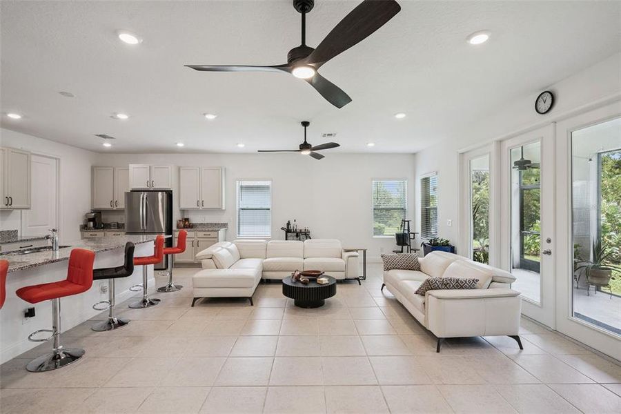 Furnished interior view inside a new home in , Deltona (Image 34).