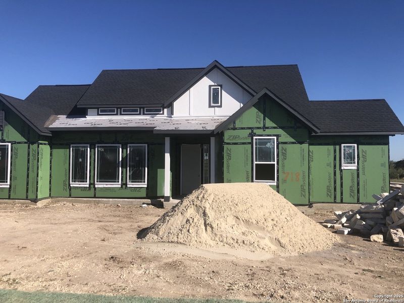 In-progress construction of a new home in Sienna Lakes, San Antonio, TX (Image 17).