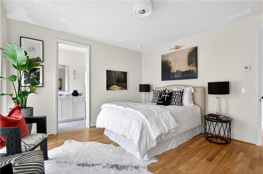 Furnished interior view inside a new home in Delmont, Atlanta (Image 32). Furnished interior view inside a new home in Delmont, Atlanta (Image 32).