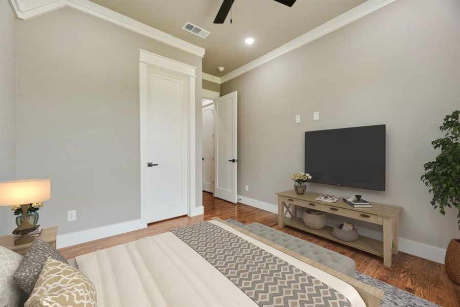 Furnished interior view inside a new home in , Poetry (Image 8). Furnished interior view inside a new home in , Poetry (Image 8).