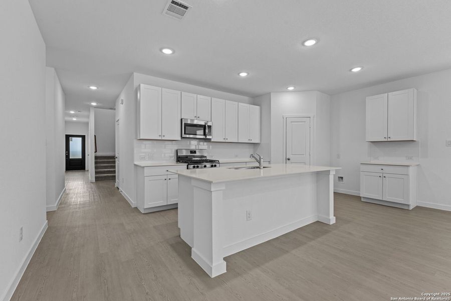 Furnished interior view inside a new home in Waterwheel: Coastline Collection, San Antonio (Image 5).