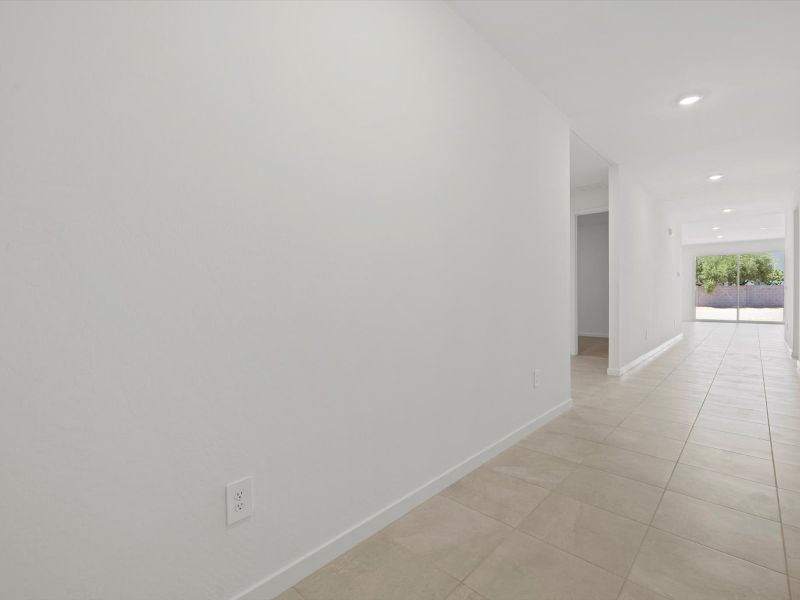 Spacious, unfurnished interior of a new home in Rancho Mirage Signature Series, Maricopa (Image 20).