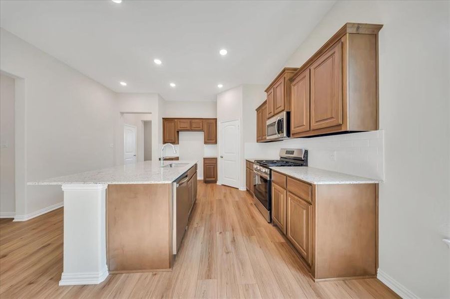 Furnished interior view inside a new home in Liberty Pointe, Gainesville (Image 4).