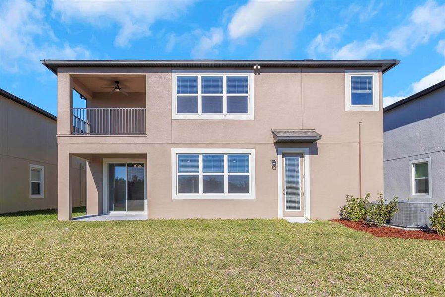 Exterior details and patio area of a home in , Zephyrhills (Image 36).