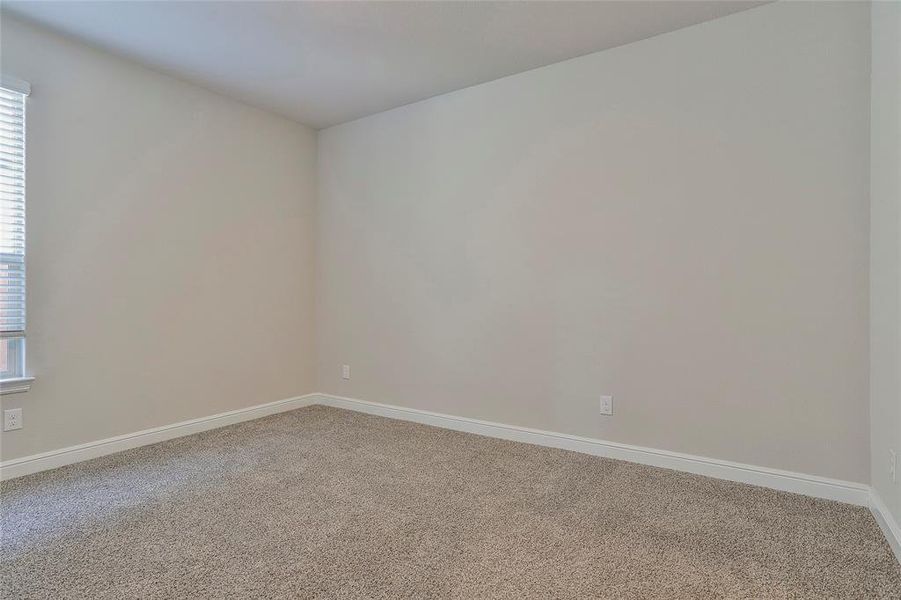 Empty room featuring carpet floors and baseboards Empty room featuring carpet floors and baseboards