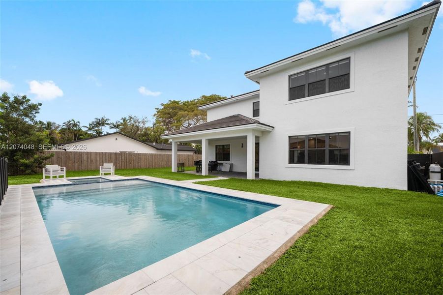 Exterior details and patio area of a home in , Palmetto Bay (Image 27). Exterior details and patio area of a home in , Palmetto Bay (Image 27).