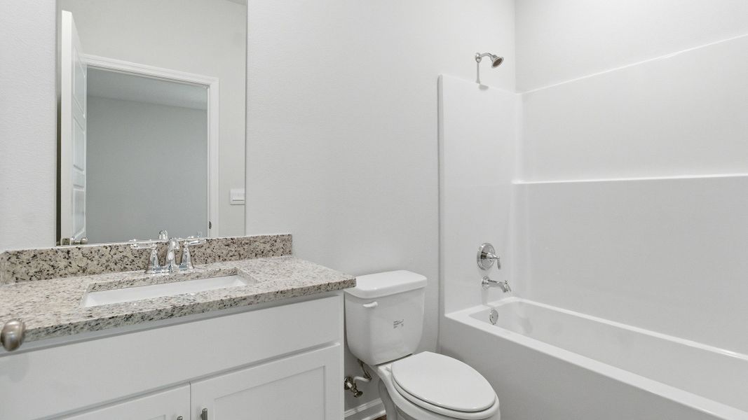 Furnished interior view inside a new home in Greystone, Crawfordville (Image 16).