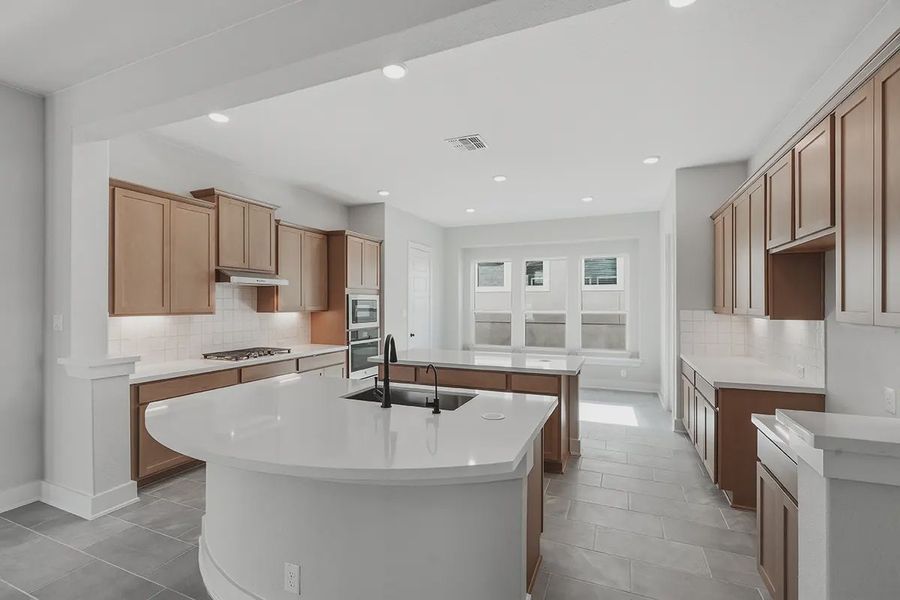 Representative furnished interior of a home built from the Archer by Chesmar Homes in Alsatian Oaks, Castroville (Image 8).