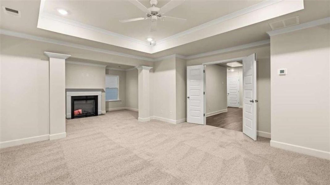Spacious, unfurnished interior of a new home in Heritage Pointe, Senoia (Image 21).