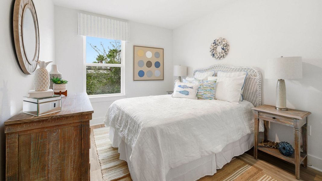 Furnished interior view inside a new home in Palm Street Townhomes, Destin (Image 23).
