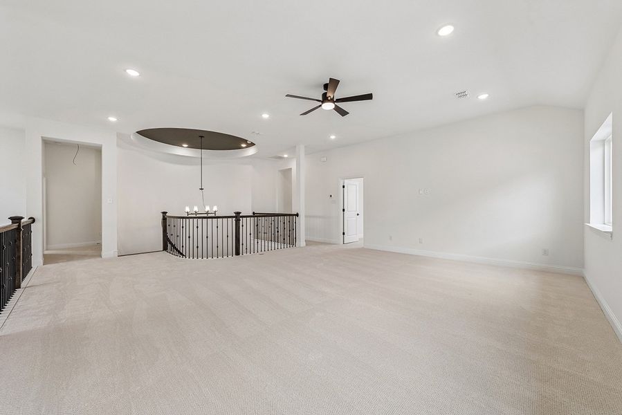 Representative unfurnished interior of a home built from the Diana by Landon Homes in Lexington Frisco, Frisco (Image 70).