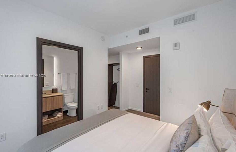 Furnished interior view inside a new home in , Miami (Image 19).