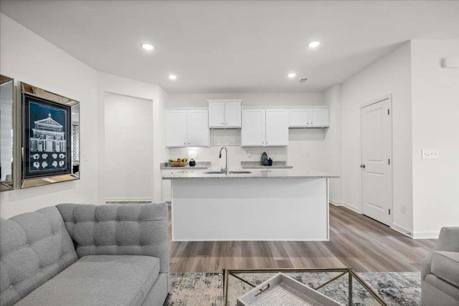 Furnished interior view inside a new home in , Conyers (Image 6).