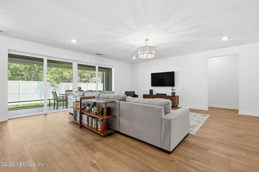 Furnished interior view inside a new home in , Jacksonville (Image 14).