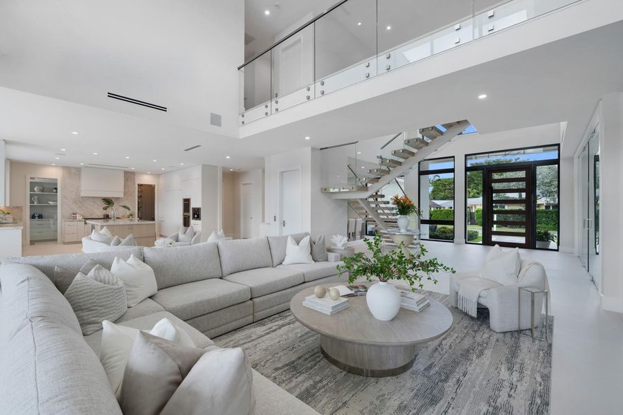 Furnished interior view inside a new home in , Fort Lauderdale (Image 11).