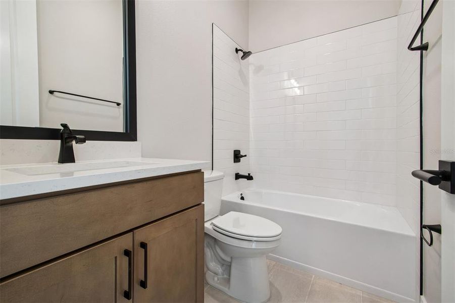 Furnished interior view inside a new home in Emerald Landing at Waterside at Lakewood Ranch – Lake Series, Sarasota (Image 6).