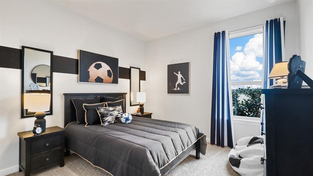 Furnished interior view inside a new home in Lankford Farms, Cleburne (Image 8).