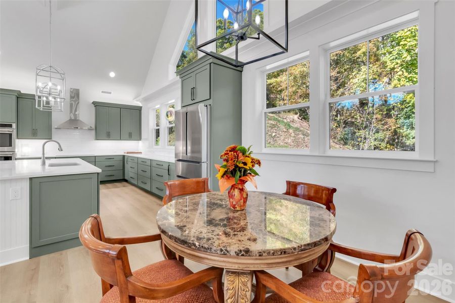 Furnished interior view inside a new home in , Waynesville (Image 7).