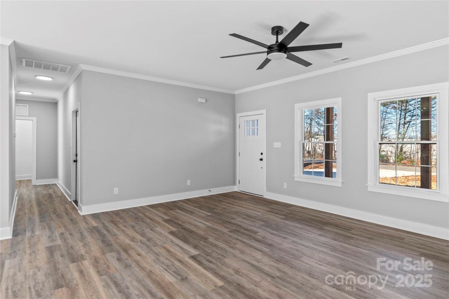 Spacious, unfurnished interior of a new home in , Winston-Salem (Image 28).