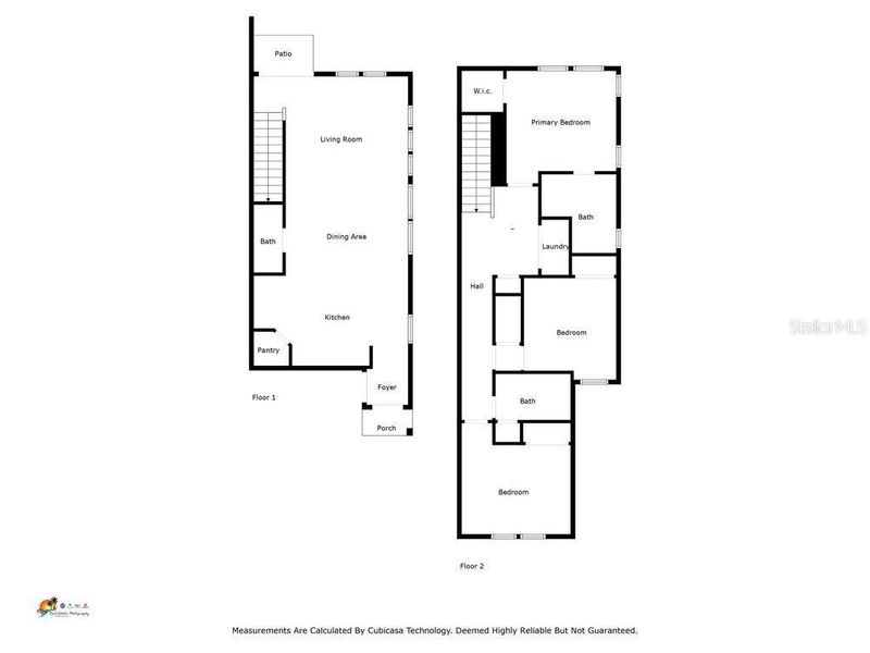 2D floor plan layout of this home in , Jacksonville, FL (Image 5).