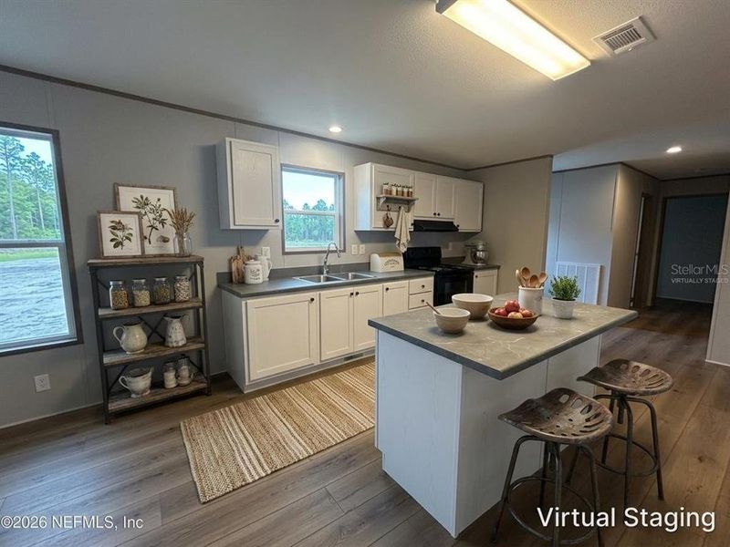 Furnished interior view inside a new home in , Interlachen (Image 7).