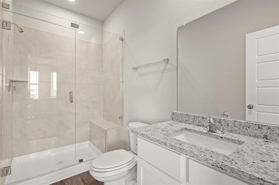 Furnished interior view inside a new home in Rocky Creek Crossing, Fort Worth (Image 16).