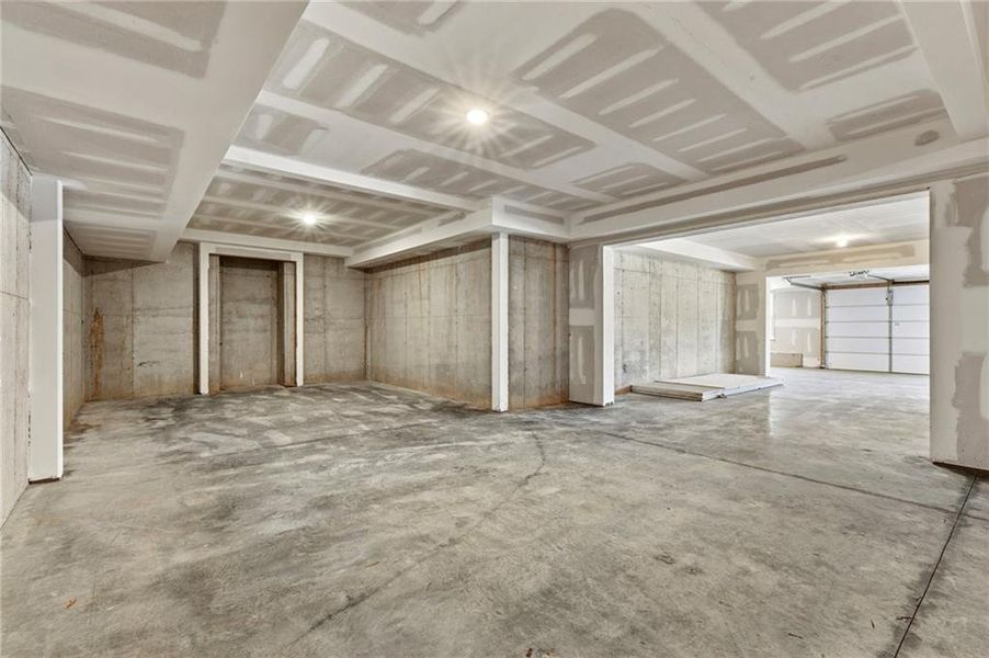 In-progress construction of a new home in , Canton, GA (Image 22).