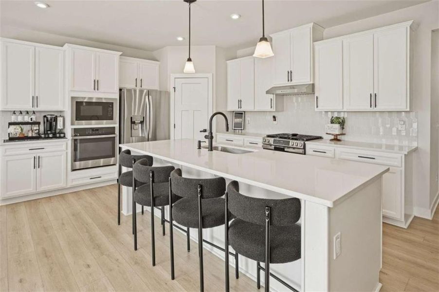 Furnished interior view inside a new home in , Locust Grove (Image 19).