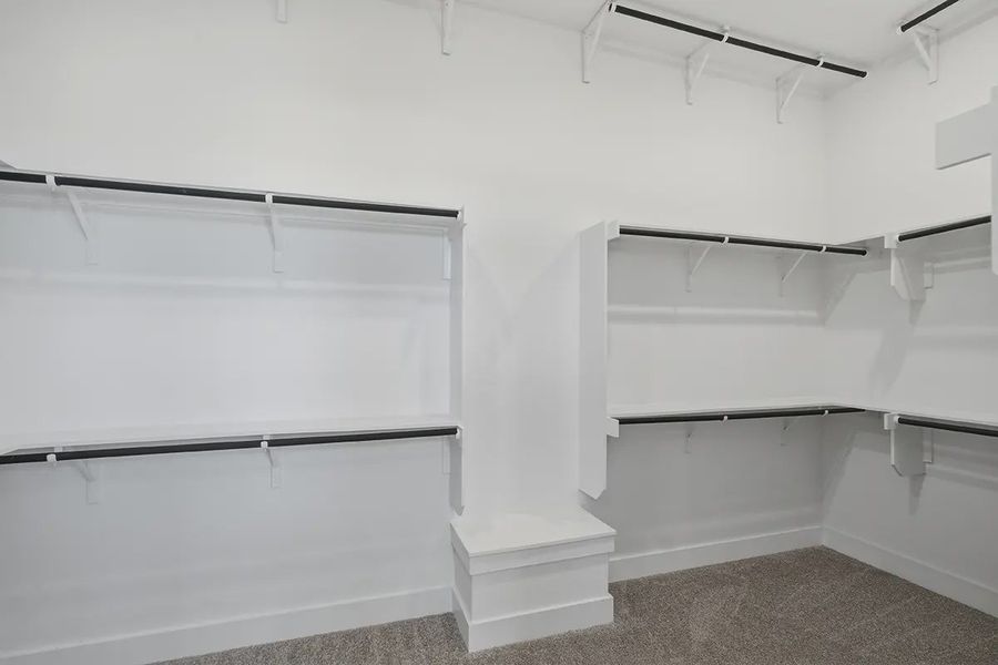 Representative unfurnished interior of a home built from the Kingston by Chesmar Homes in Prominence 60's, San Antonio (Image 44).