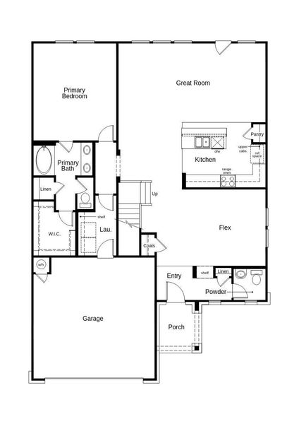 This floor plan features 4 bedrooms, 2 full baths, 1 half bath, and over 2,500 square feet of living space. This floor plan features 4 bedrooms, 2 full baths, 1 half bath, and over 2,500 square feet of living space.