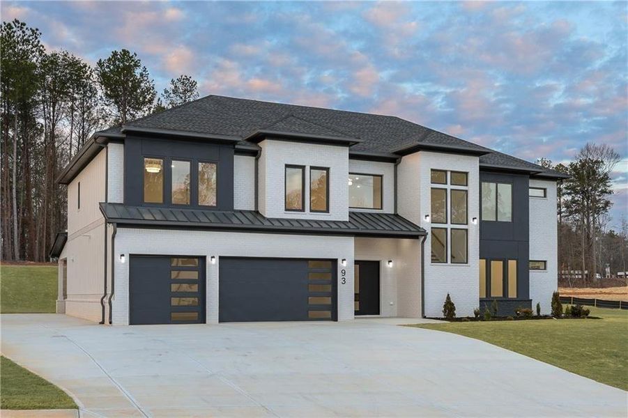 Front exterior of a new home in , Auburn, GA, highlighting curb appeal (Image 29).