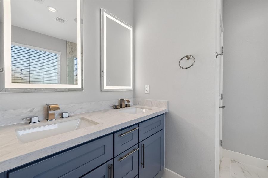 Furnished interior view inside a new home in , Houston (Image 14).