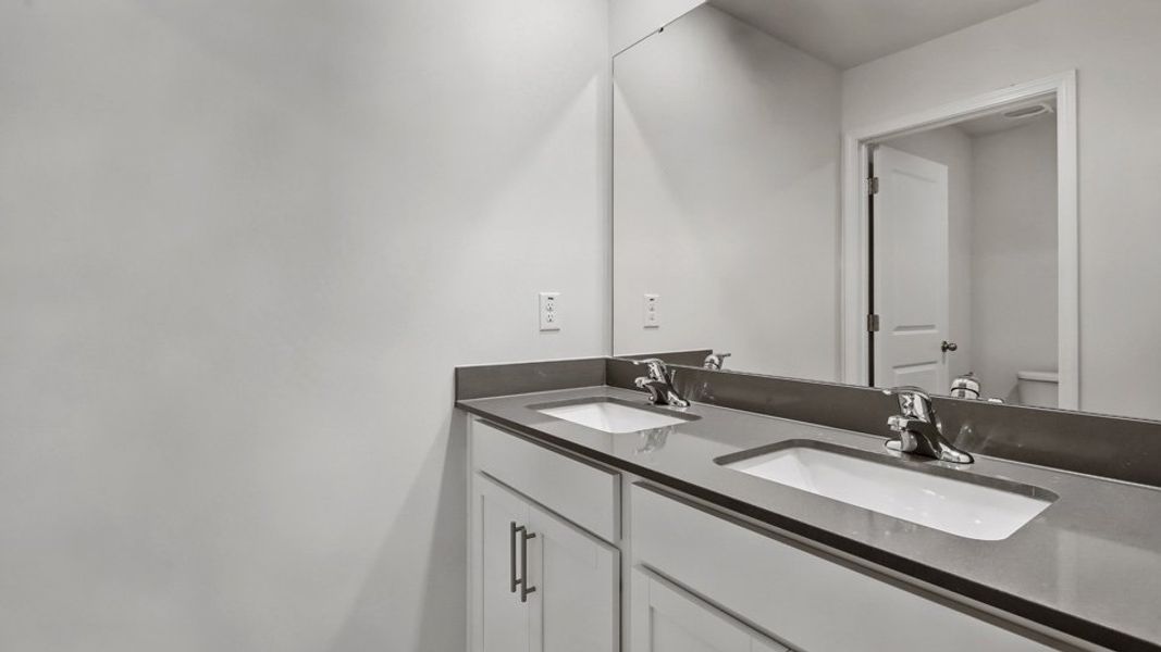 Furnished interior view inside a new home in Ridgewood Farms, Winterville (Image 14). Furnished interior view inside a new home in Ridgewood Farms, Winterville (Image 14).